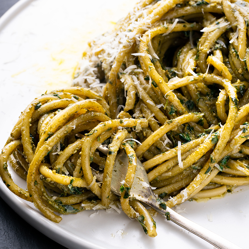 Thai Basil Pesto Pasta